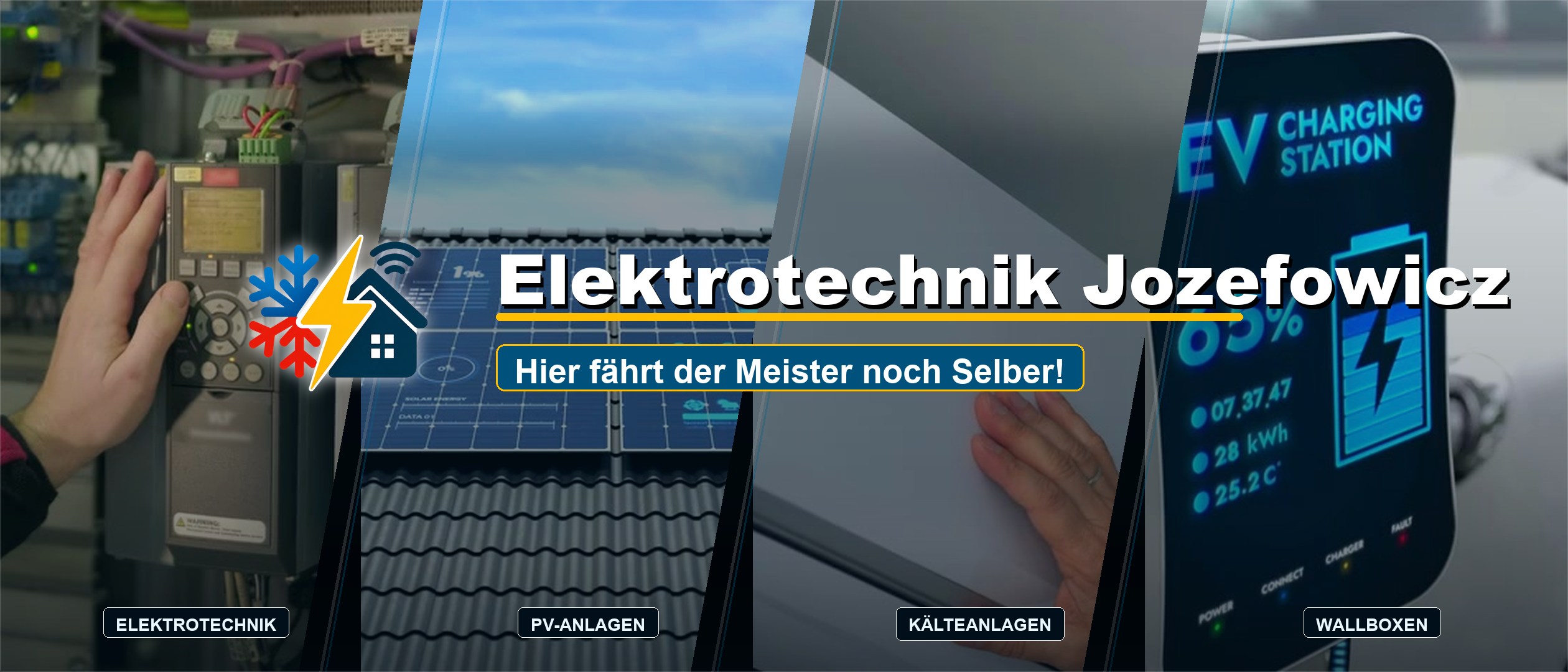 Elektrotechnik Jozefowicz - Hier fährt der Meister noch Selber!